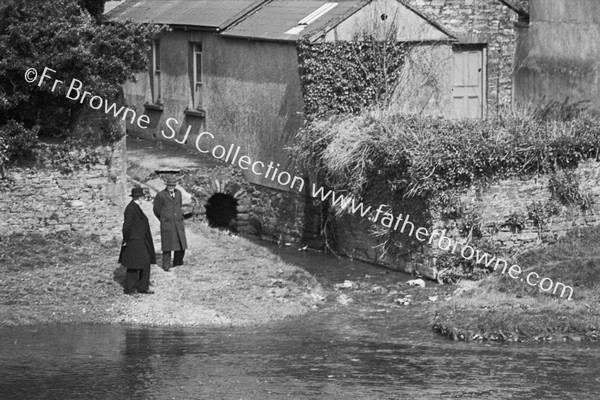 BARONY STREAM ( NEAR WATERGATE ) FROM TOWN BRIDGE ( REV. J SCAMMELL P.P. & MR WALSH )